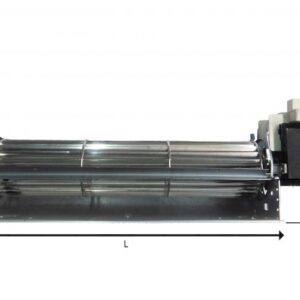 Luchtventilator dwarsstroom 411202