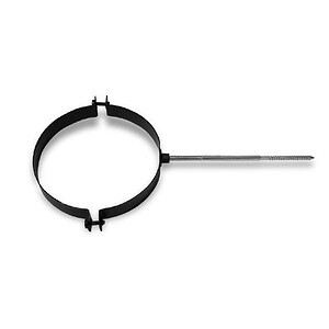 Muurbeugel voor 80mm enkelwandig rookkanaal
